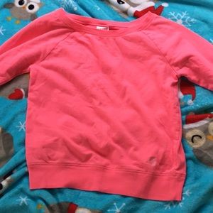Pink sweatshirt